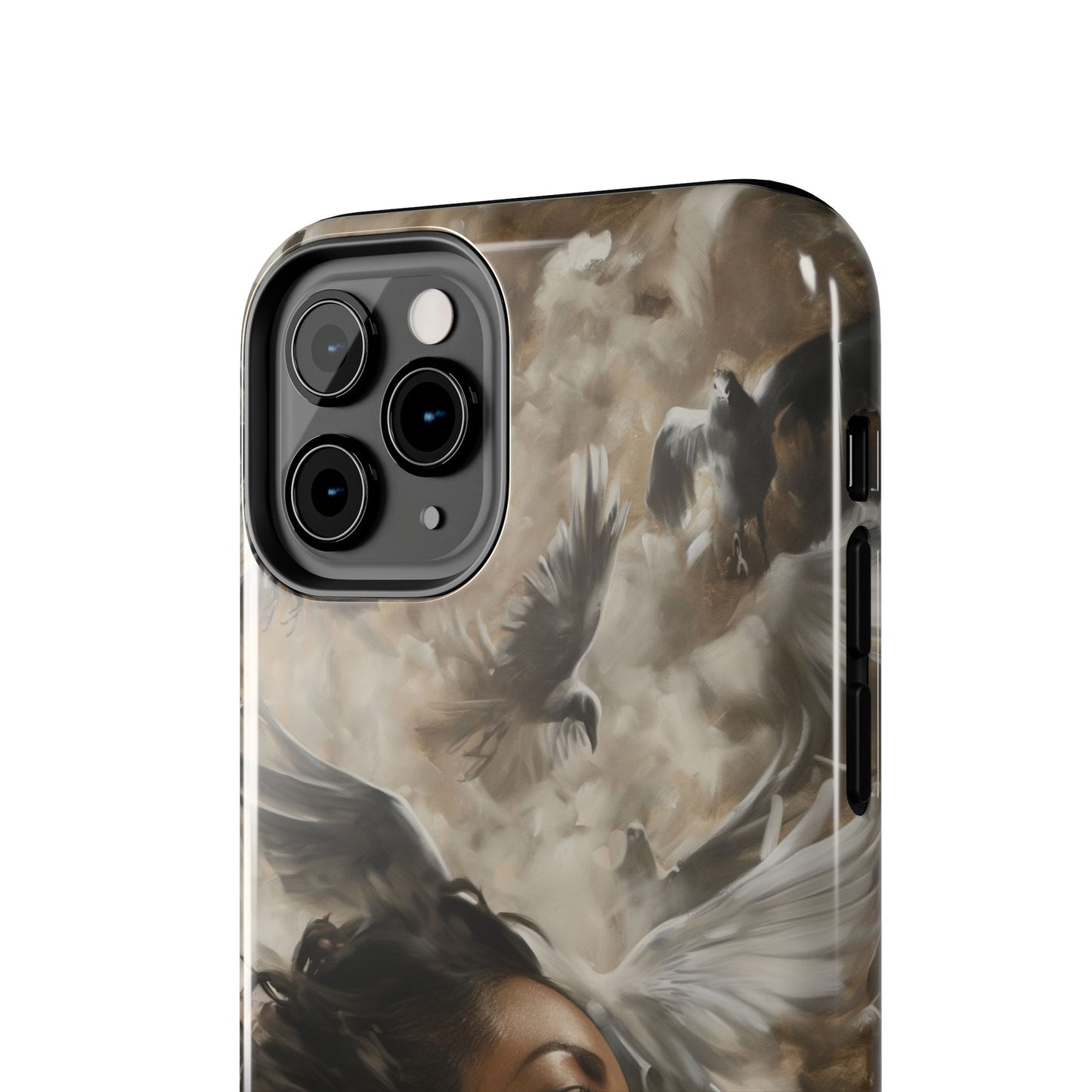 "Under His Wings" Phone Case - Psalm 91:4