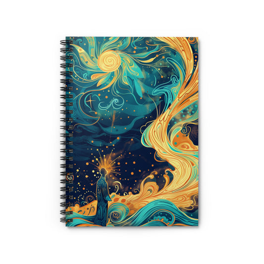 "Glory of the Heavens" Spiral Notebook – Ruled Line