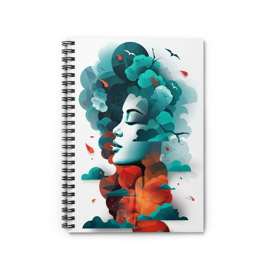 "Divine Prayer" Spiral Notebook - Ruled Line