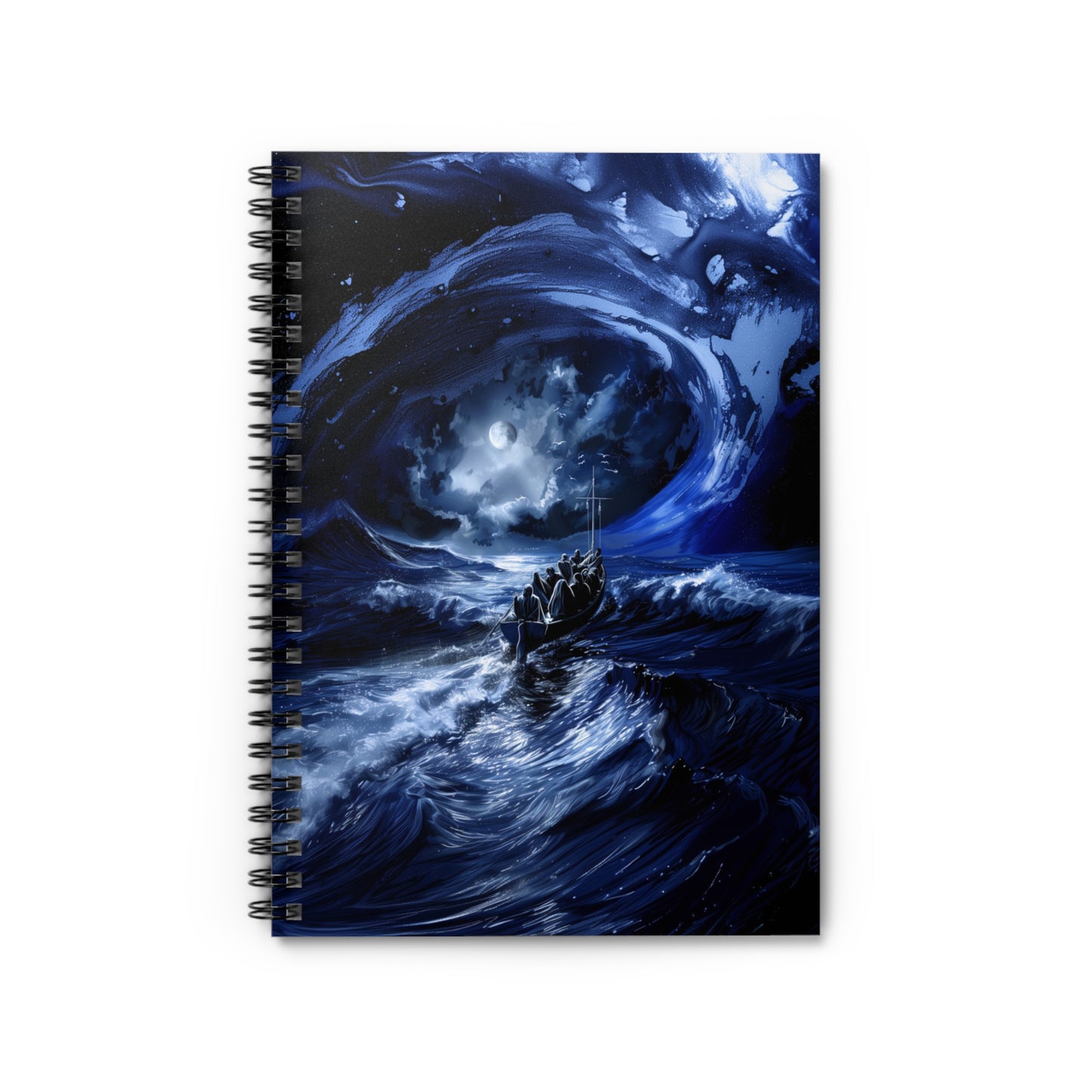 "The Tempest Calmer" Spiral Notebook - Ruled Line