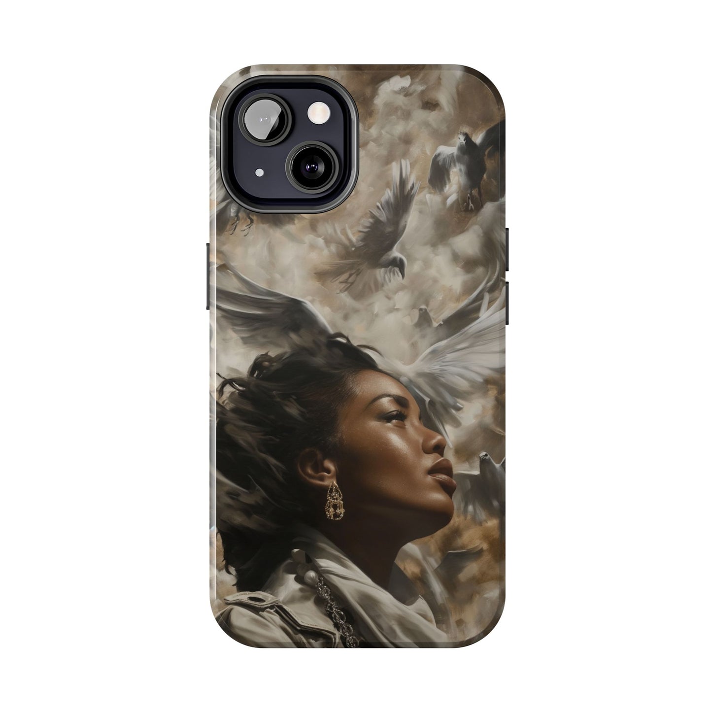 "Under His Wings" Phone Case - Psalm 91:4