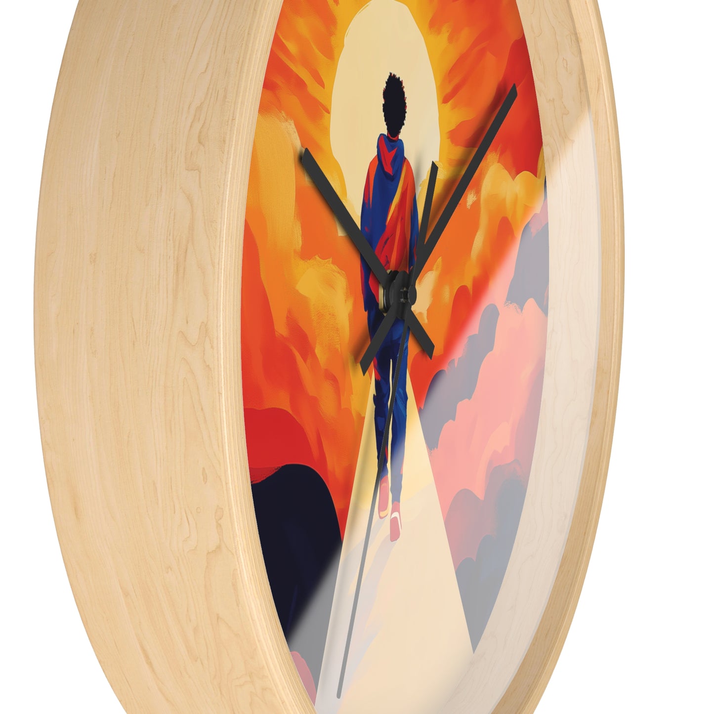 Journey of Light Wall Clock – A Path of Purpos