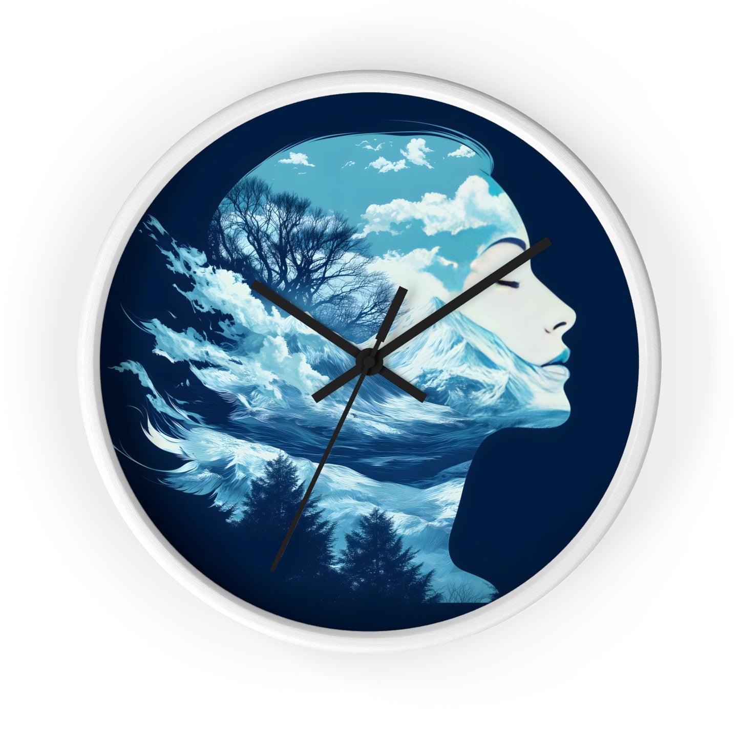 "Creation’s Wonder" Wall Clock – Beauty of God’s Design