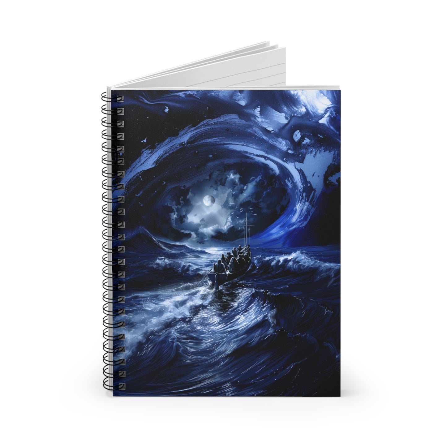 "The Tempest Calmer" Spiral Notebook - Ruled Line