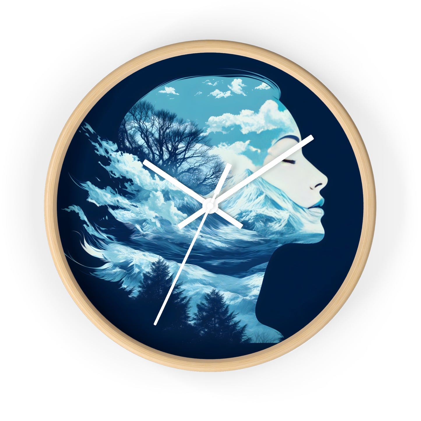 "Creation’s Wonder" Wall Clock – Beauty of God’s Design