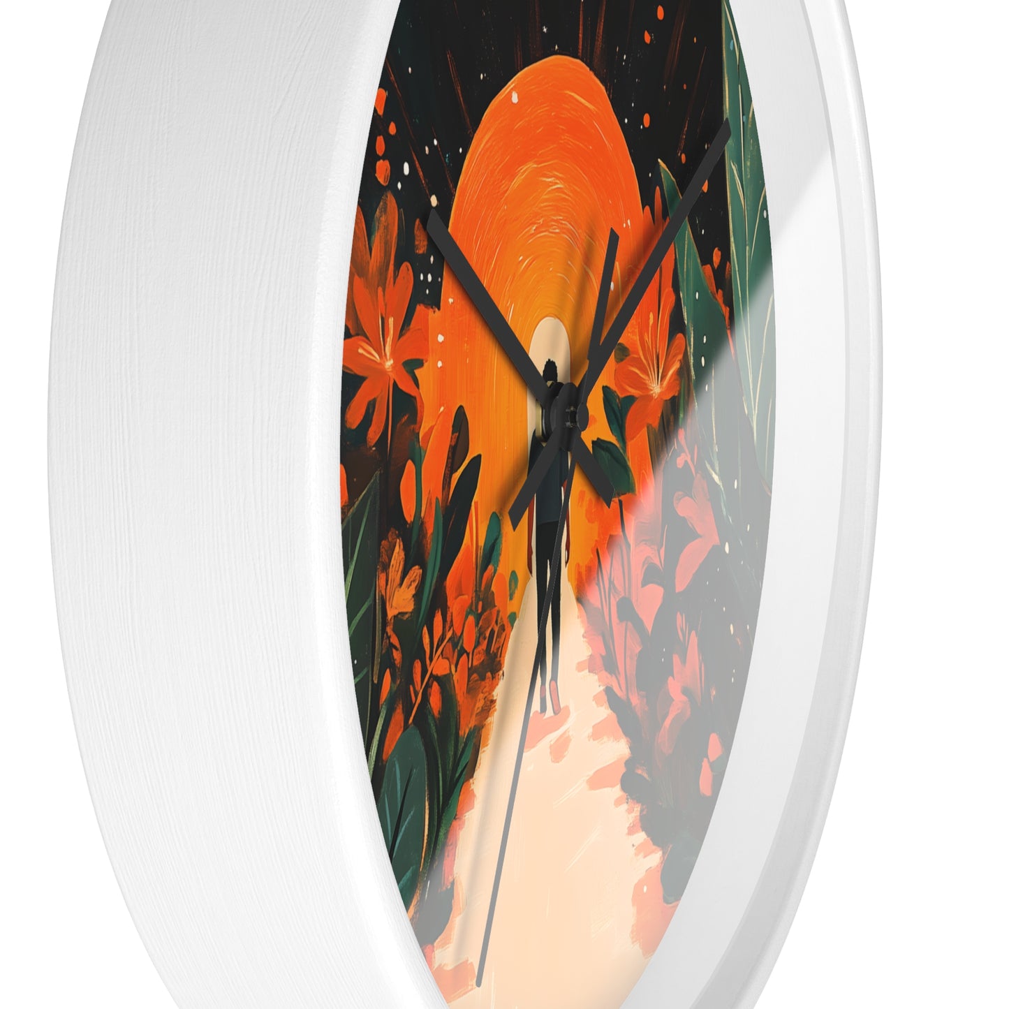 "Garden of Light" Wall Clock – Walking into Hope