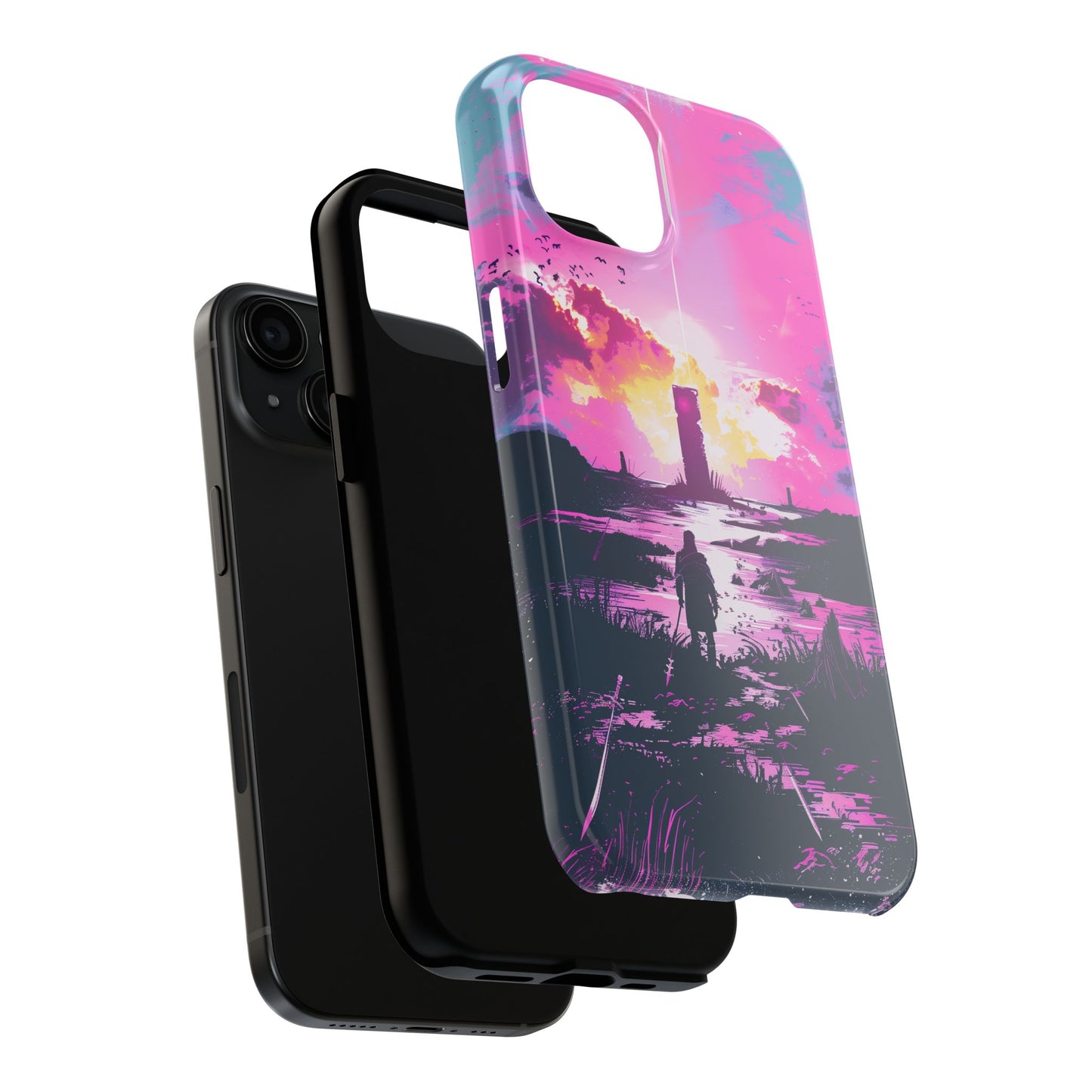 "Peace to the Ends of the Earth" Phone Case - Psalm 46:9