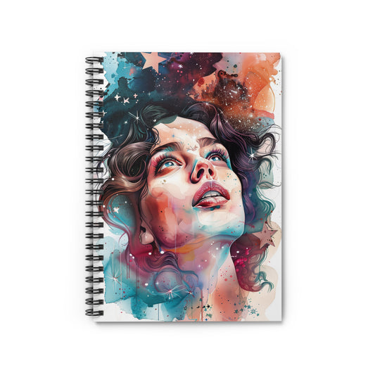 "His Splendor is Above Earth" Spiral Notebook - Ruled Line (Psalm 148:13)