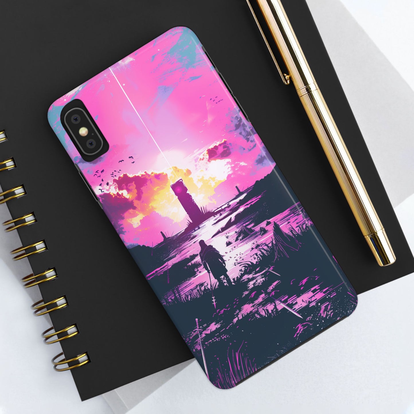 "Peace to the Ends of the Earth" Phone Case - Psalm 46:9