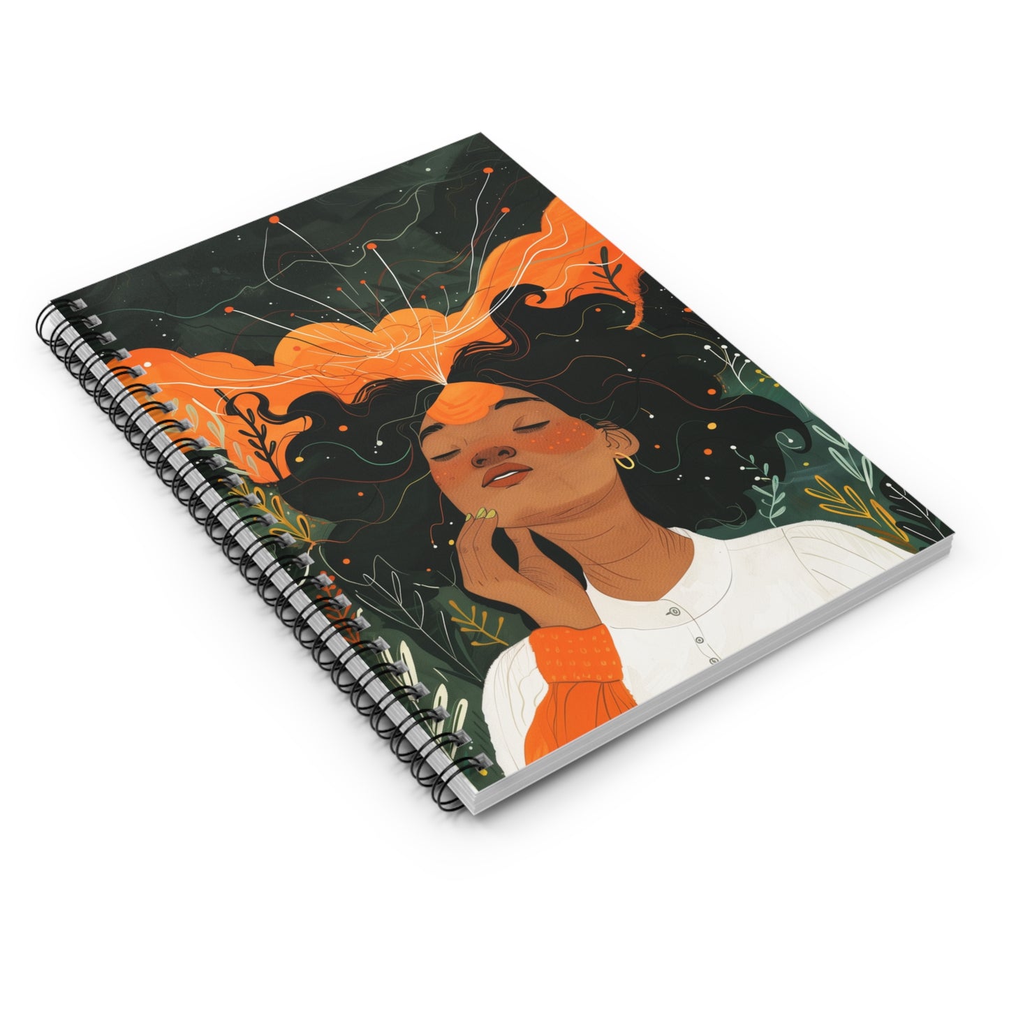 "Sacred Overflow" Spiral Notebook - Ruled Line