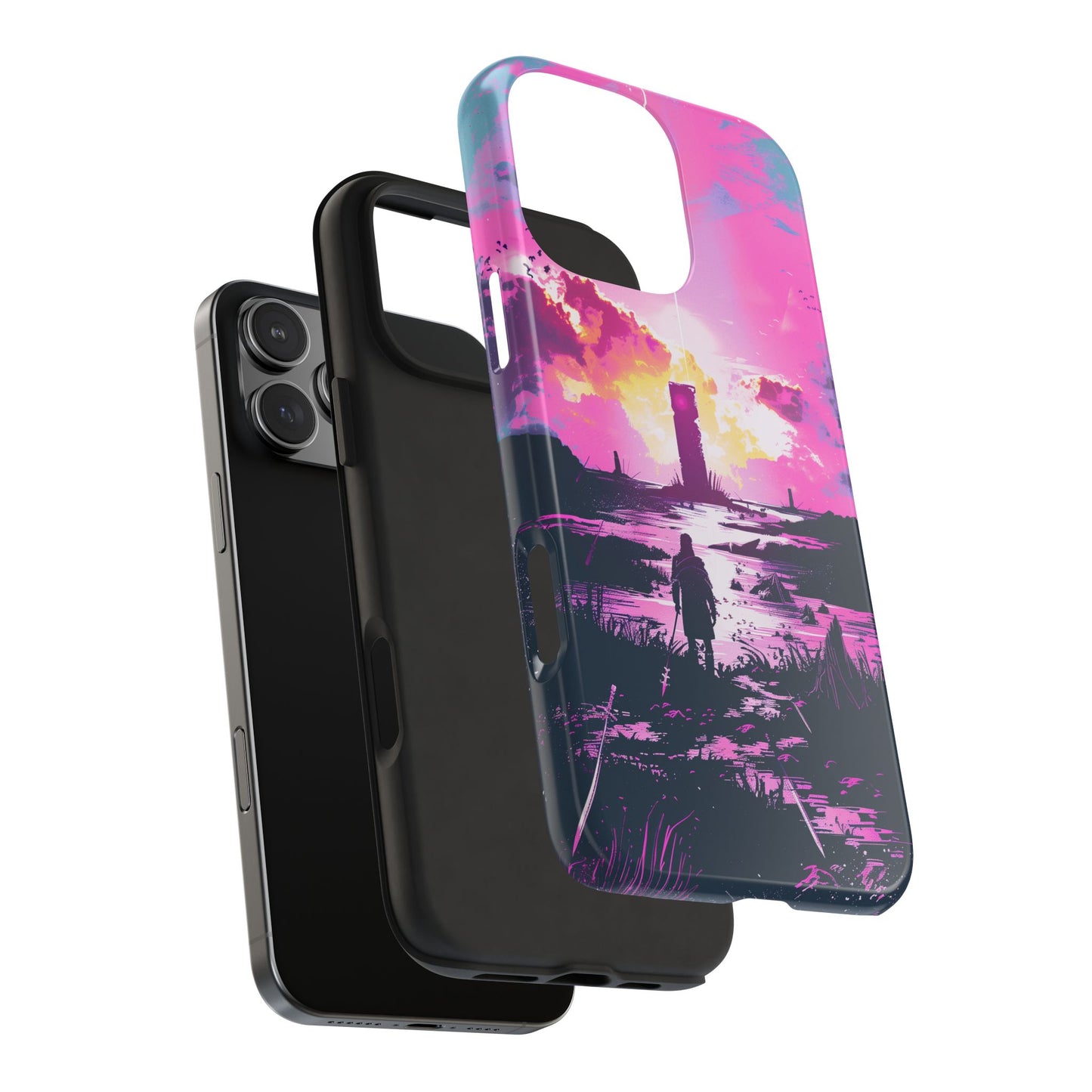 "Peace to the Ends of the Earth" Phone Case - Psalm 46:9