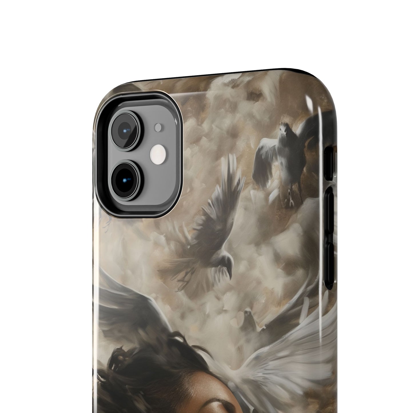 "Under His Wings" Phone Case - Psalm 91:4