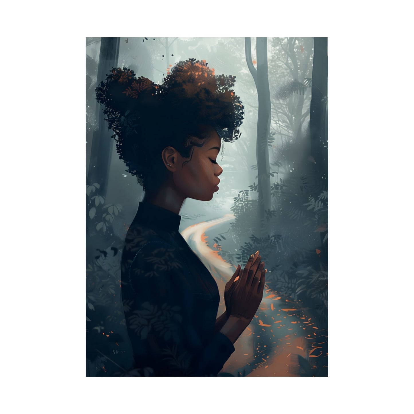 "Sacred Stillness" - Premium Fine Art Print