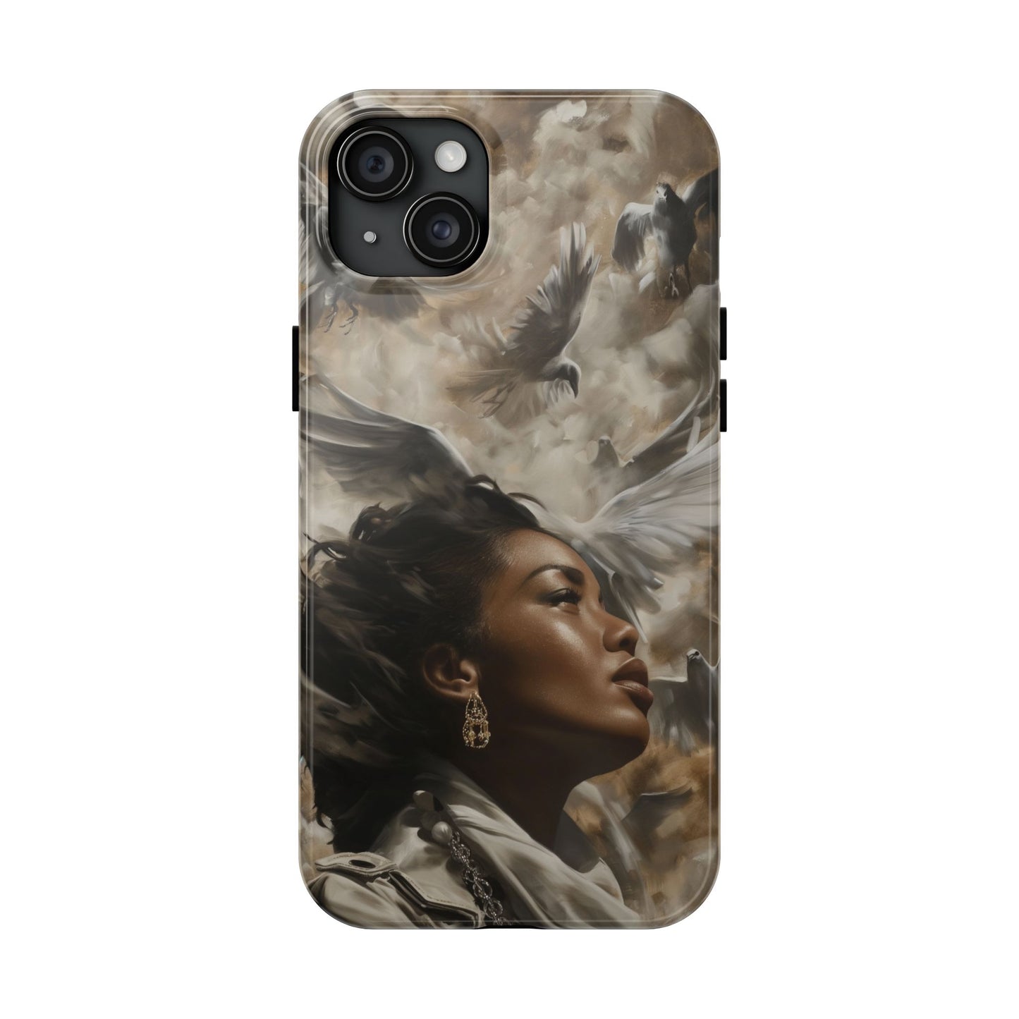 "Under His Wings" Phone Case - Psalm 91:4