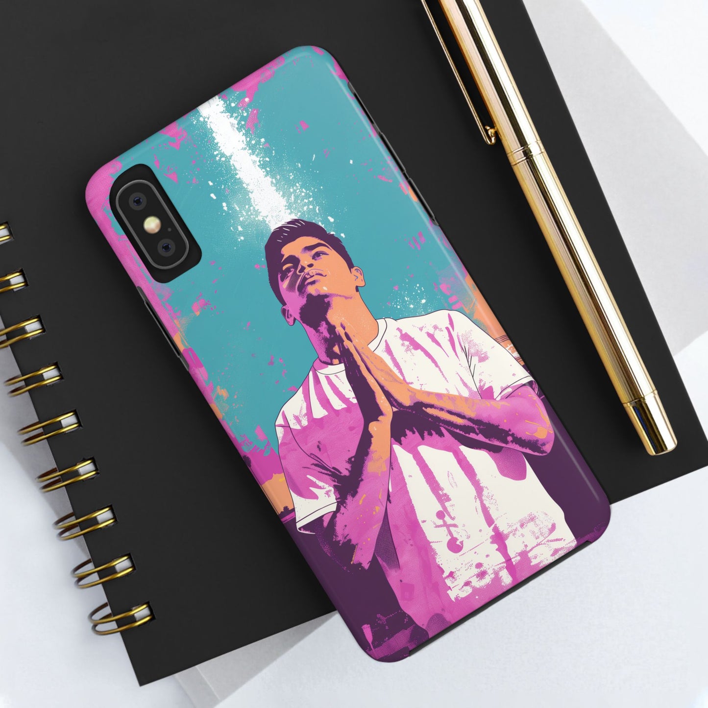 "The Lord Almighty is With Us" Phone Case - Psalm 46:7