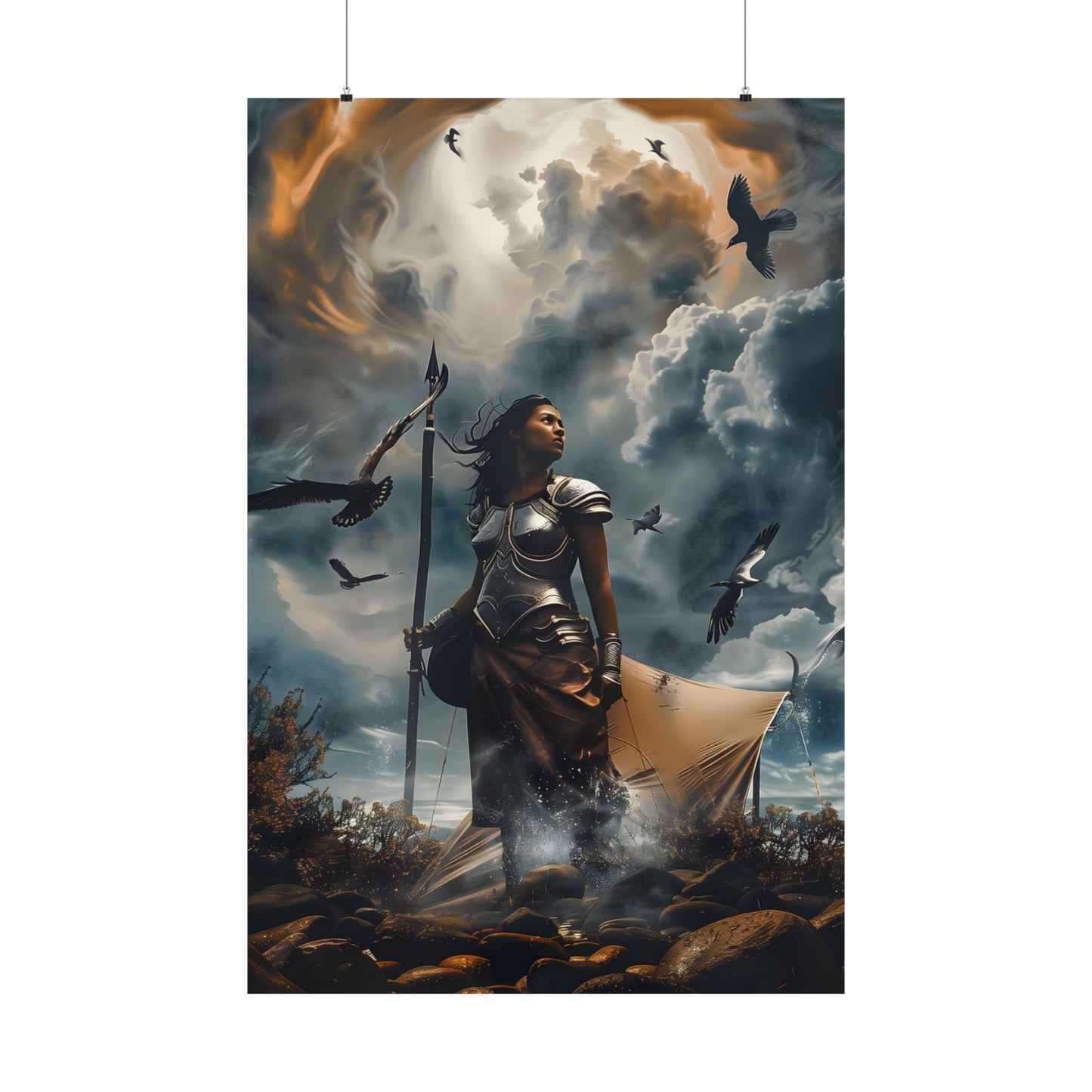 "Warrior of Light" - Premium Fine Art Print