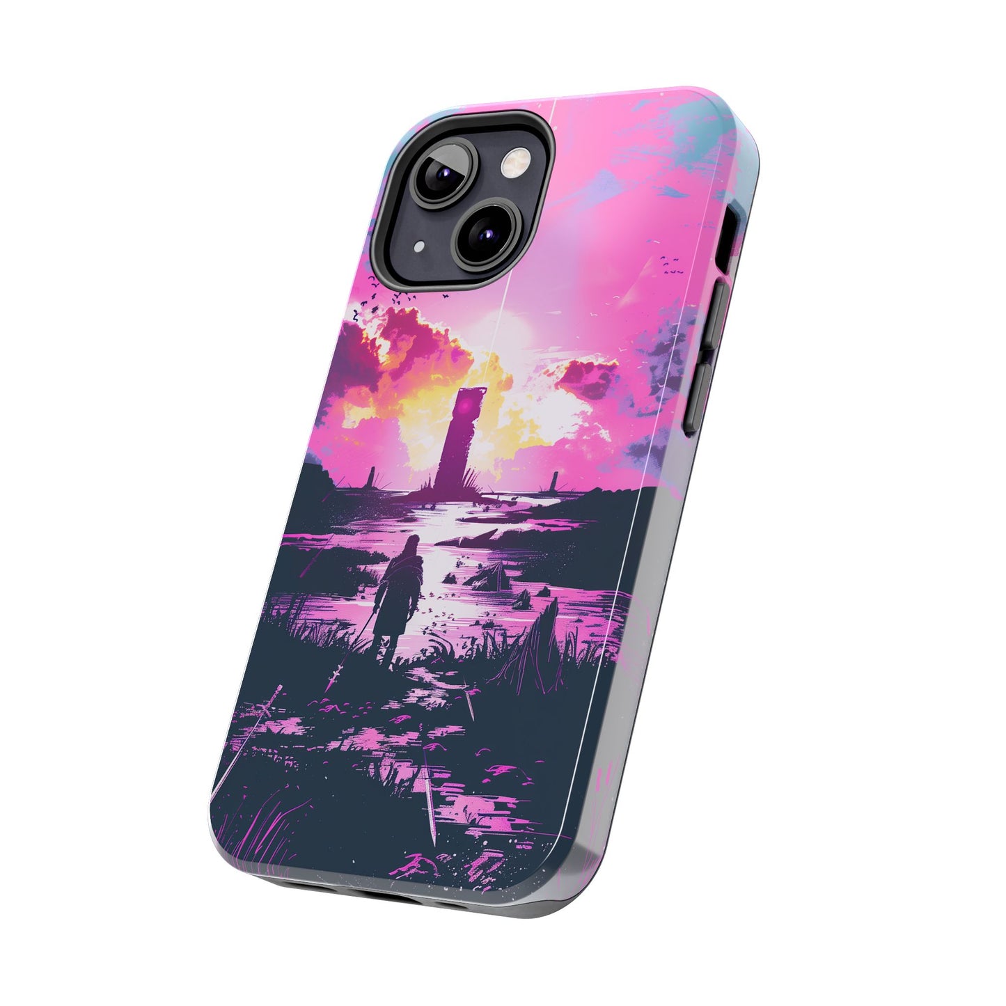 "Peace to the Ends of the Earth" Phone Case - Psalm 46:9