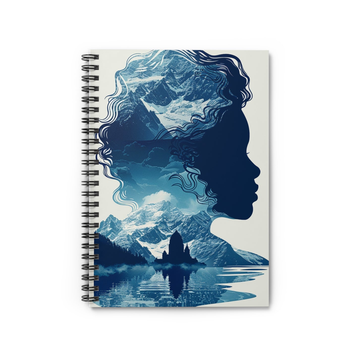 "The Lord is Watching Over Me" Spiral Notebook - Ruled Line