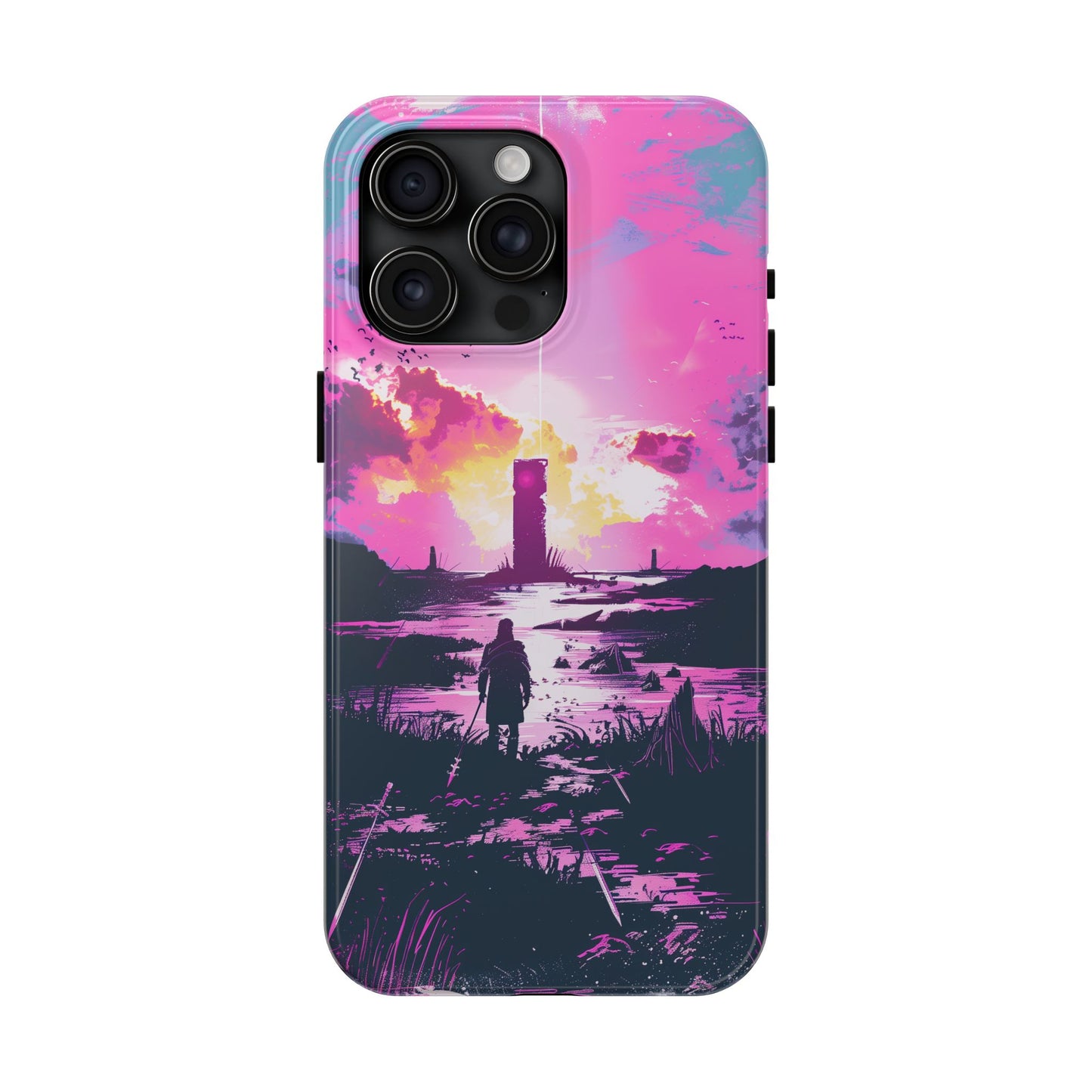 "Peace to the Ends of the Earth" Phone Case - Psalm 46:9