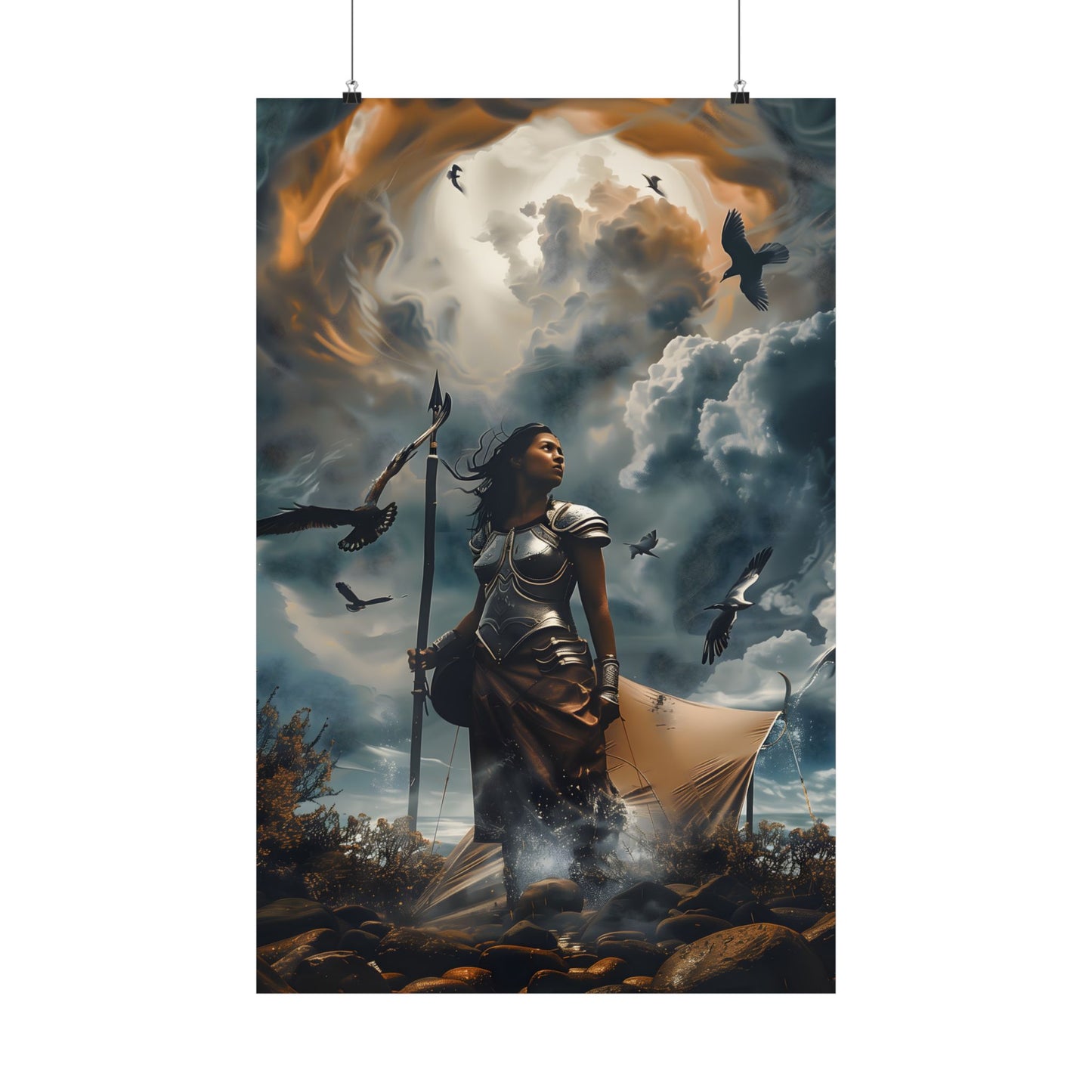 "Warrior of Light" - Premium Fine Art Print