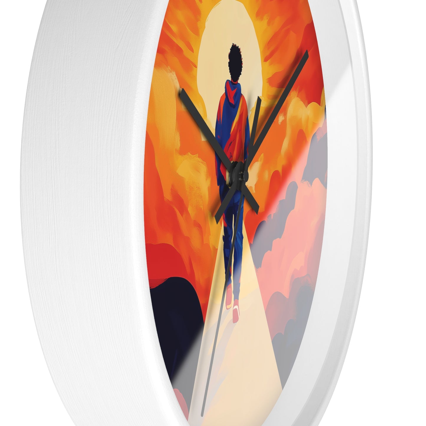 Journey of Light Wall Clock – A Path of Purpos