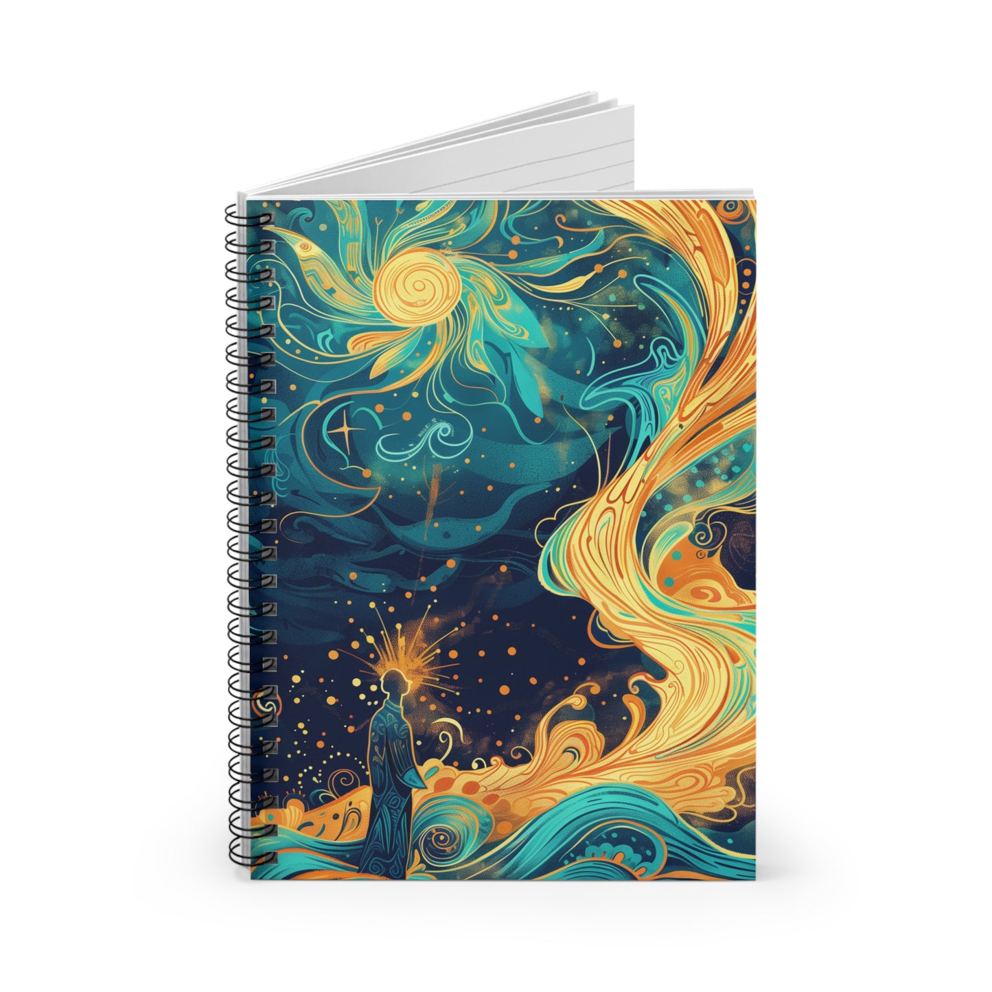 "Glory of the Heavens" Spiral Notebook – Ruled Line