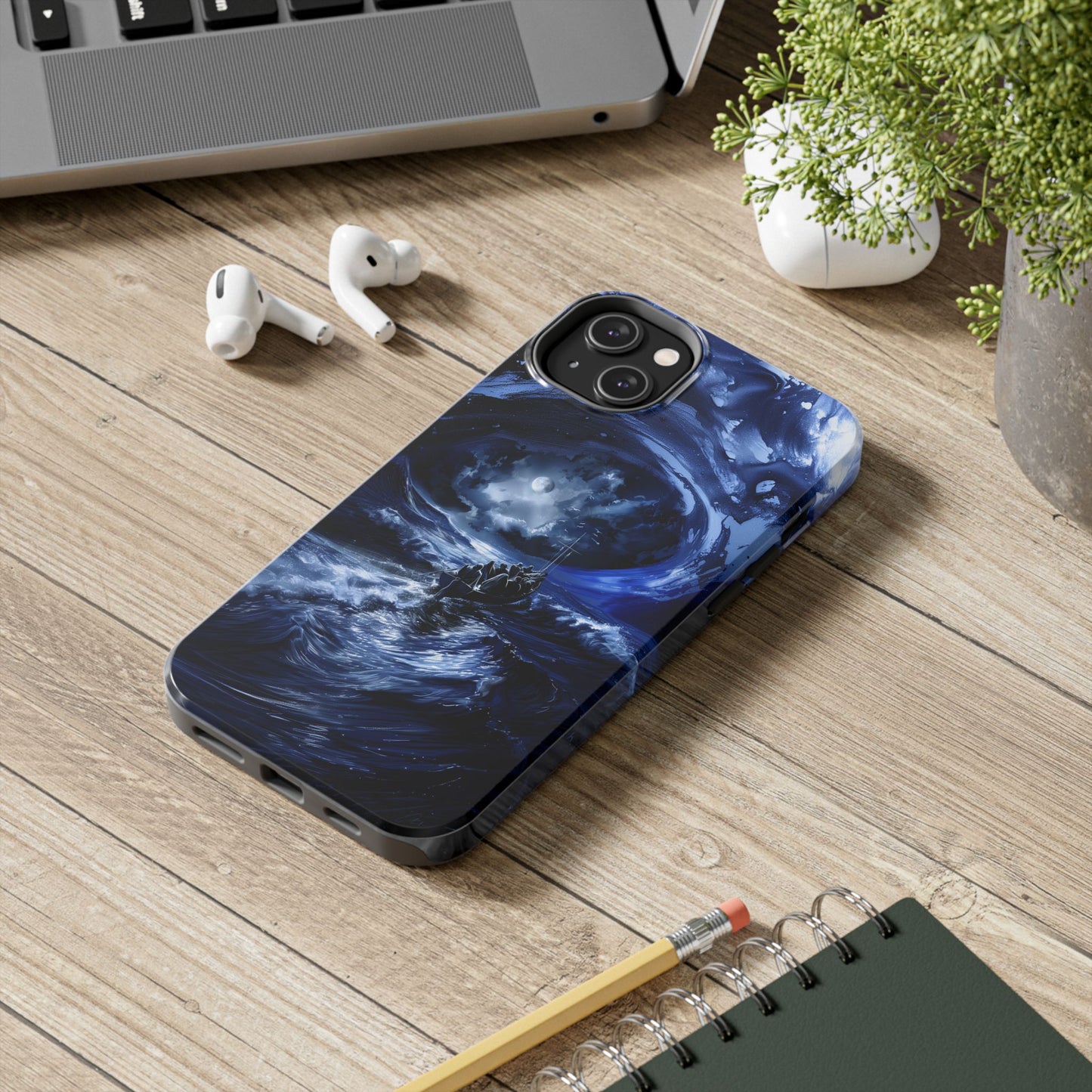 "The Tempest Calmer" Phone Case - Jesus Calming the Storm