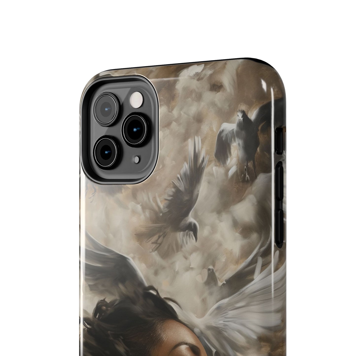 "Under His Wings" Phone Case - Psalm 91:4