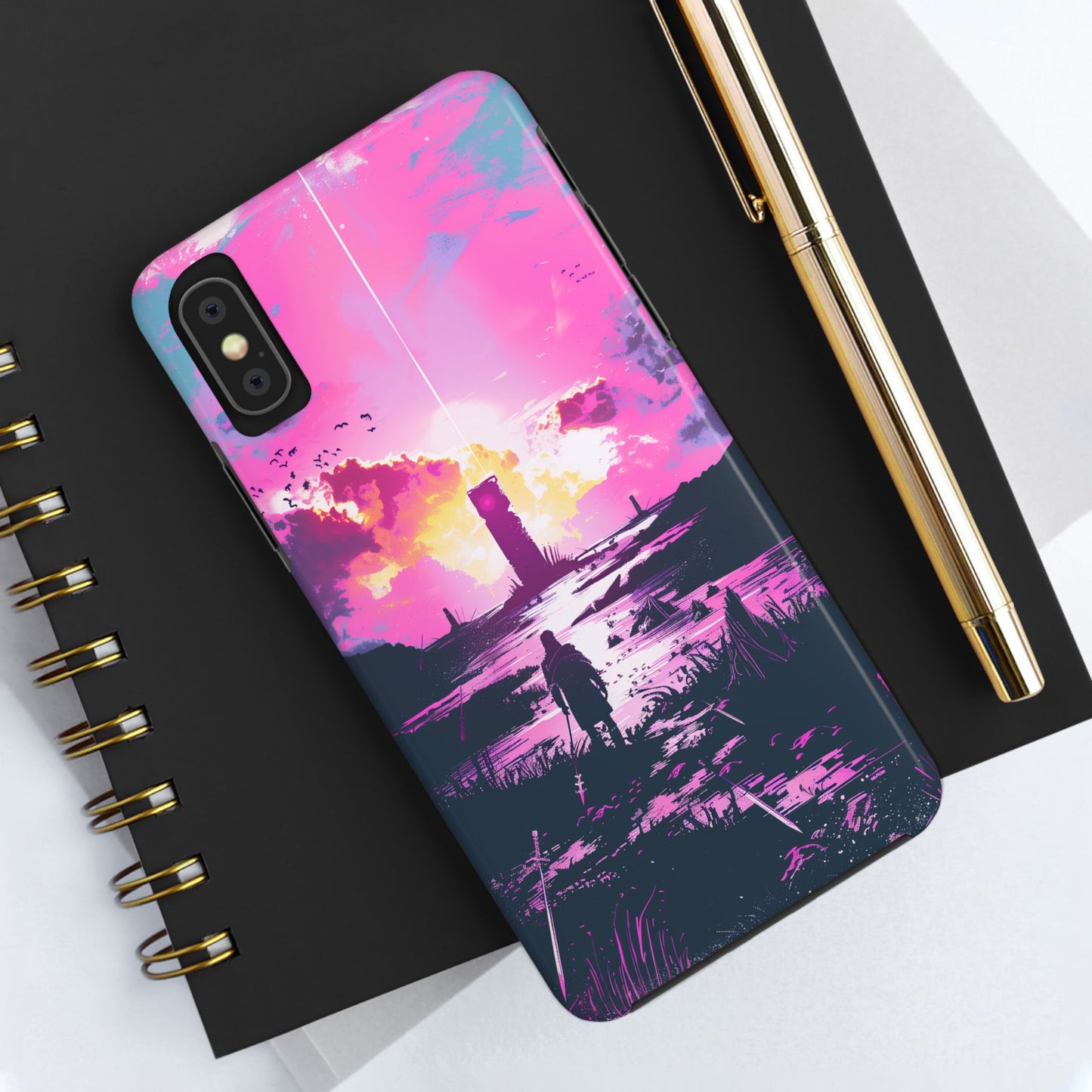 "Peace to the Ends of the Earth" Phone Case - Psalm 46:9