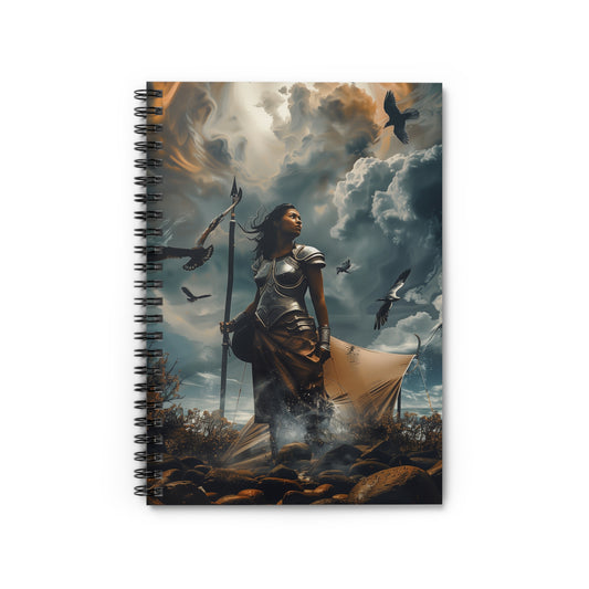 "Warrior's Refuge" Spiral Notebook - Ruled Line