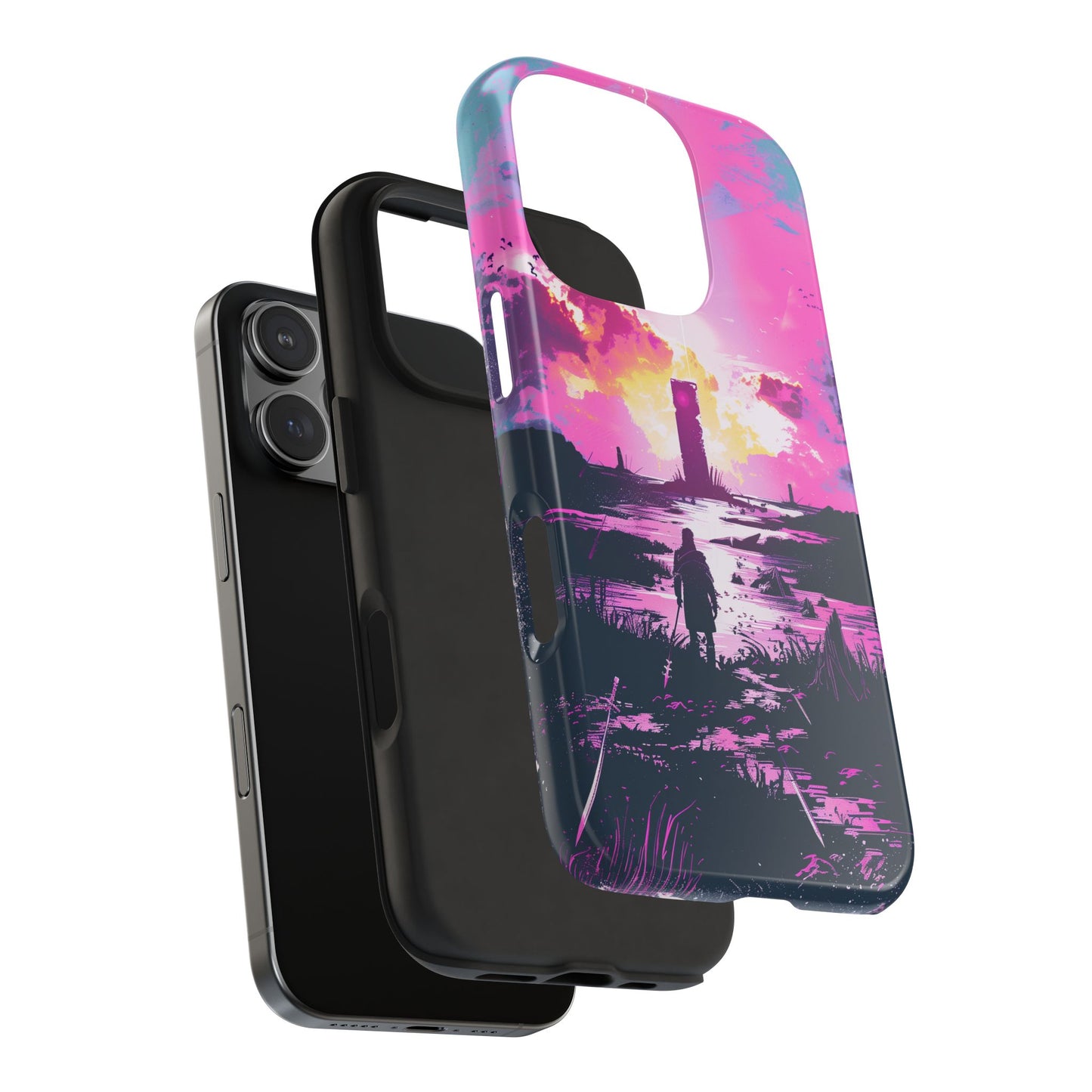 "Peace to the Ends of the Earth" Phone Case - Psalm 46:9