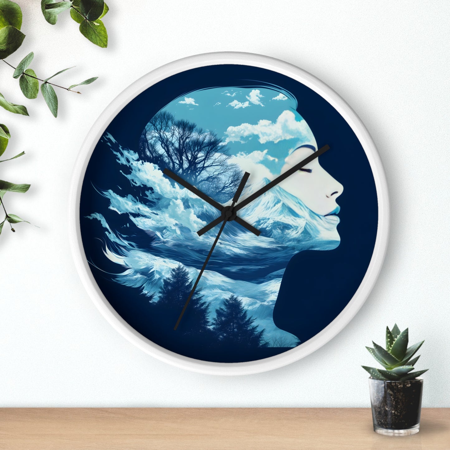 "Creation’s Wonder" Wall Clock – Beauty of God’s Design