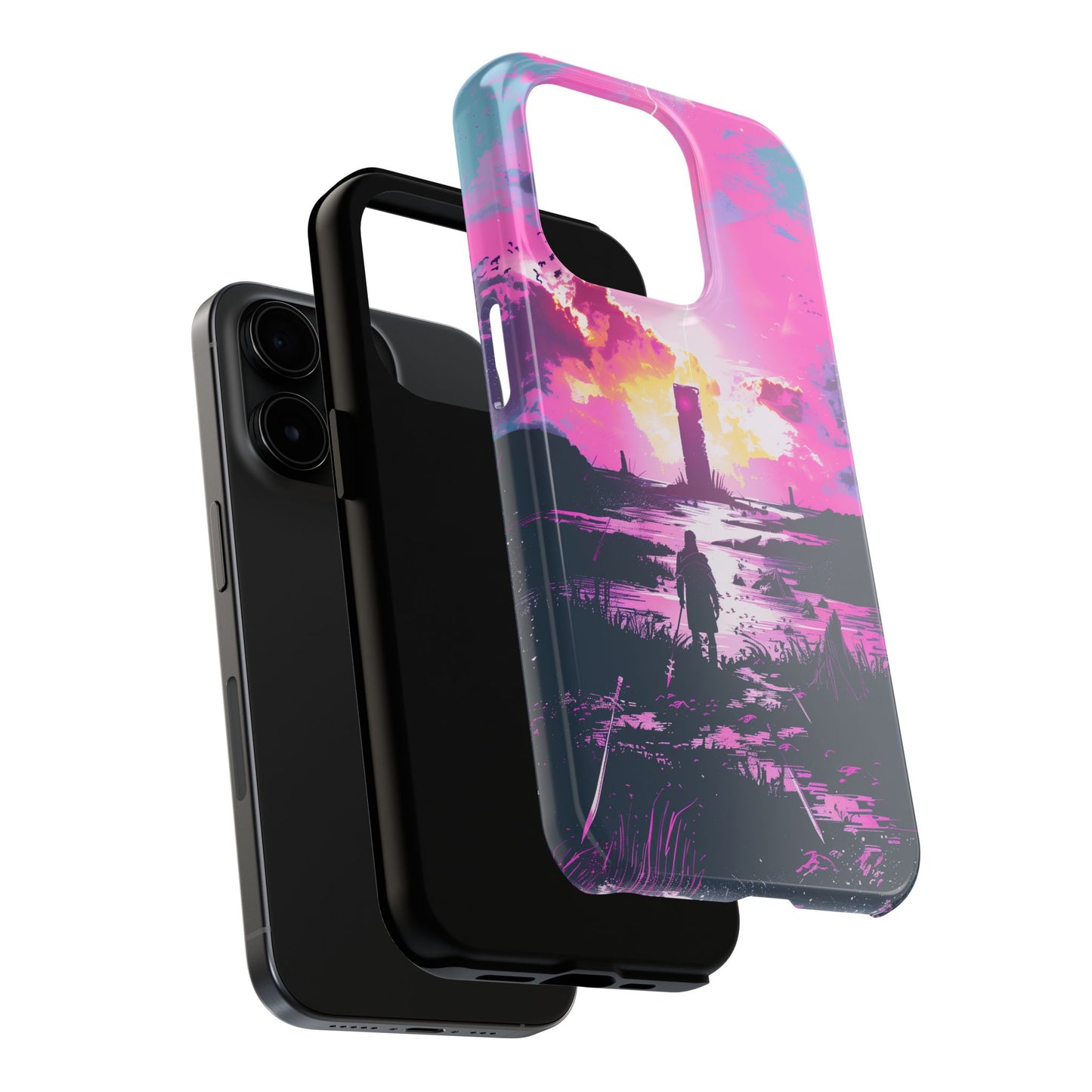 "Peace to the Ends of the Earth" Phone Case - Psalm 46:9