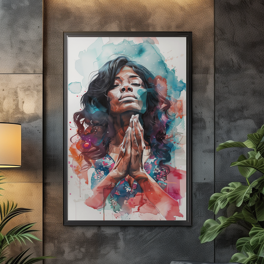 "Heart's Prayer" - Premium Fine Art Print