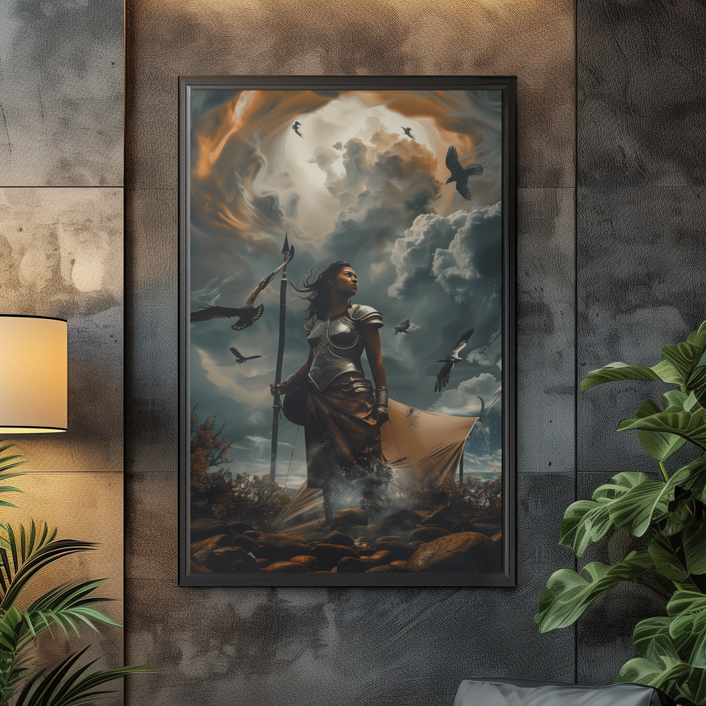 "Warrior of Light" - Premium Fine Art Print