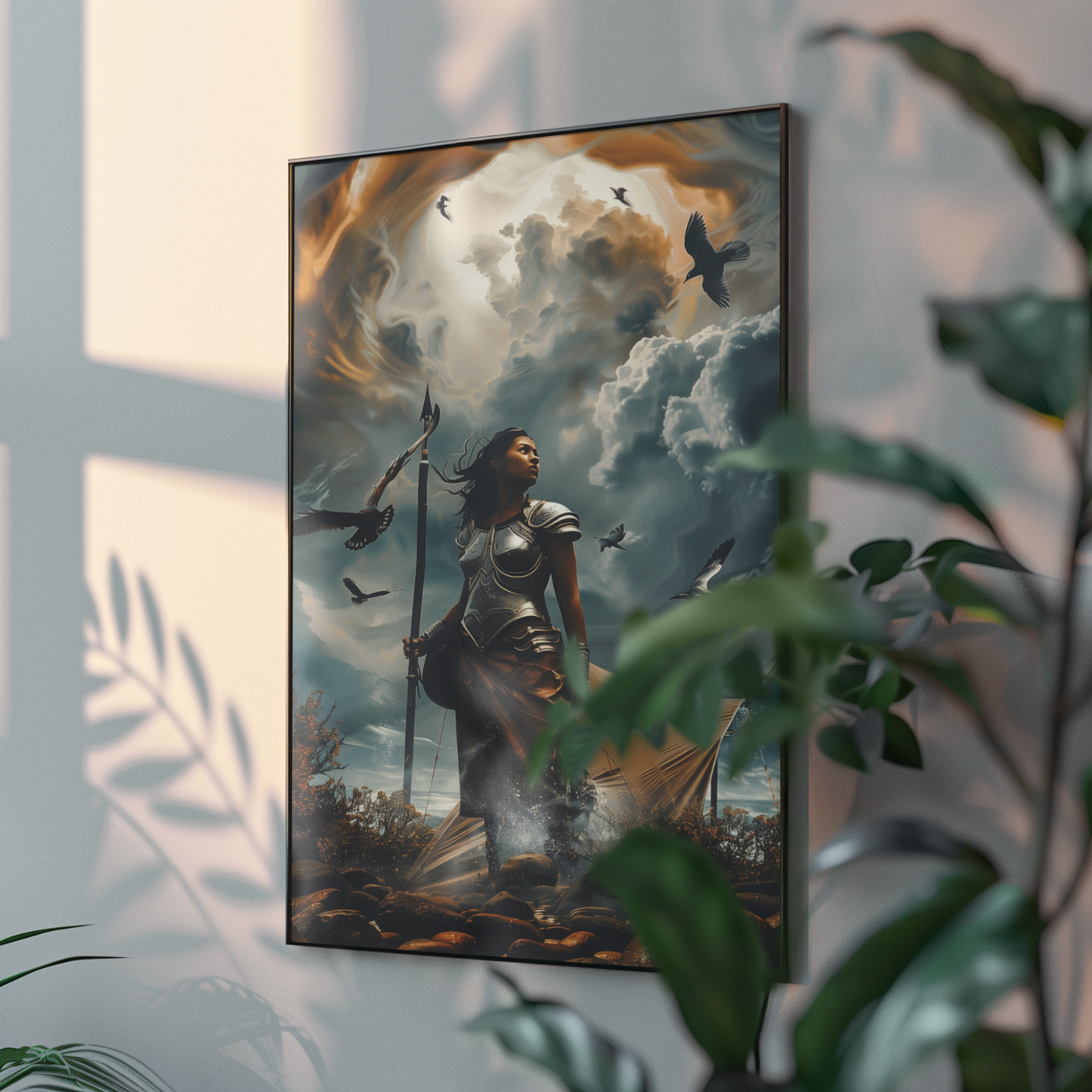 "Warrior of Light" - Premium Fine Art Print