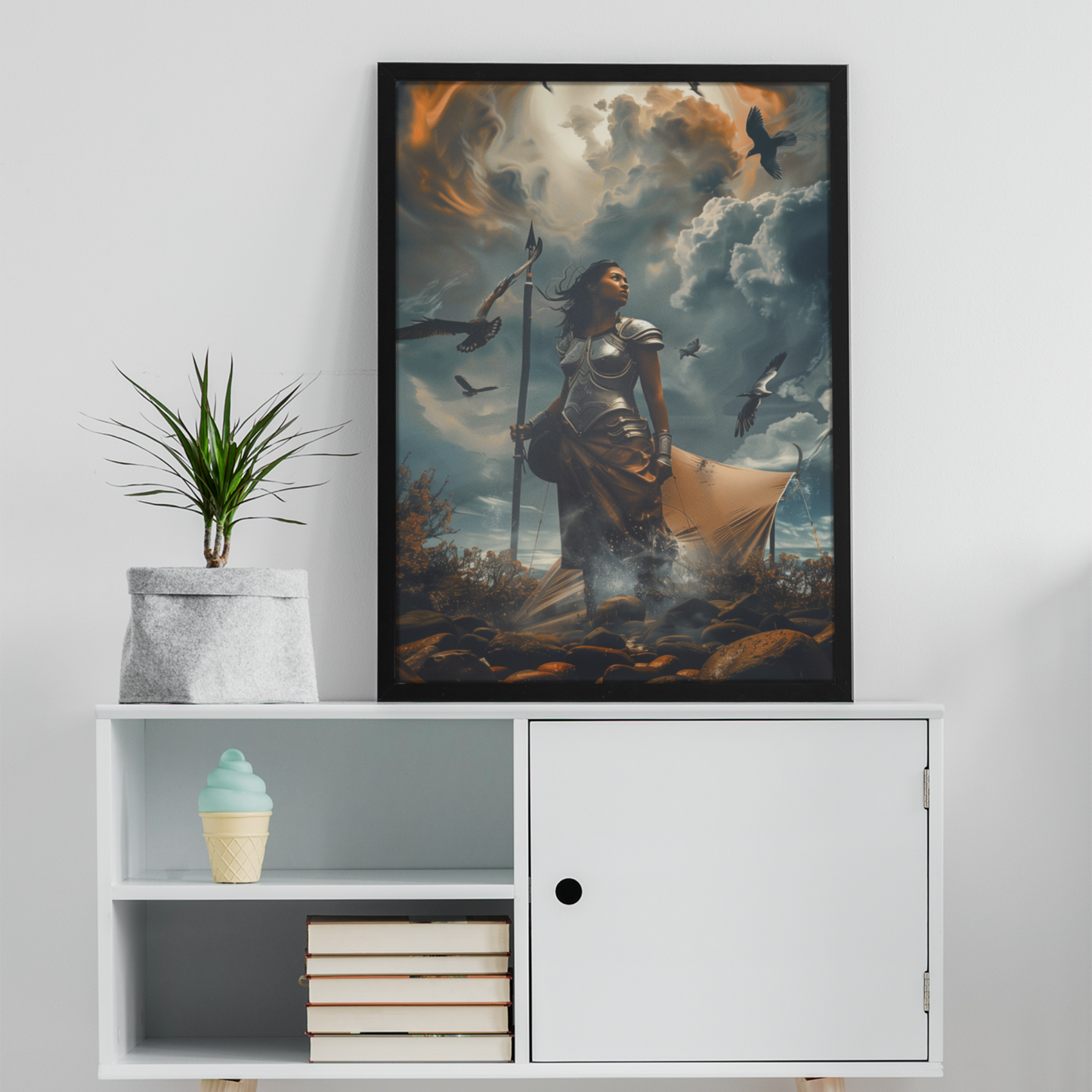 "Warrior of Light" - Premium Fine Art Print