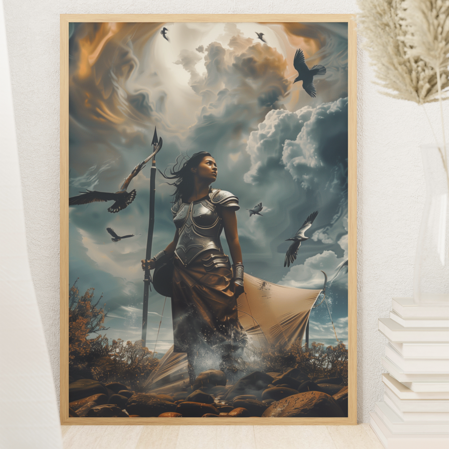 "Warrior of Light" - Premium Fine Art Print