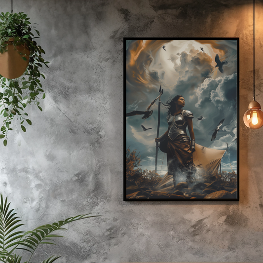 "Warrior of Light" - Premium Fine Art Print