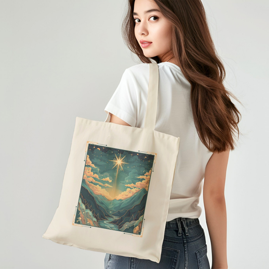 The Radiant Light Tote Bag (Psalm 139:12)