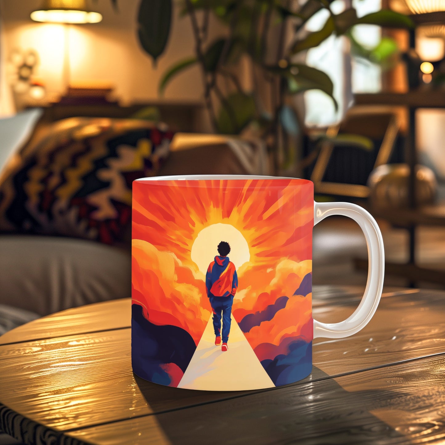 "Journey to the Light" Ceramic Mug