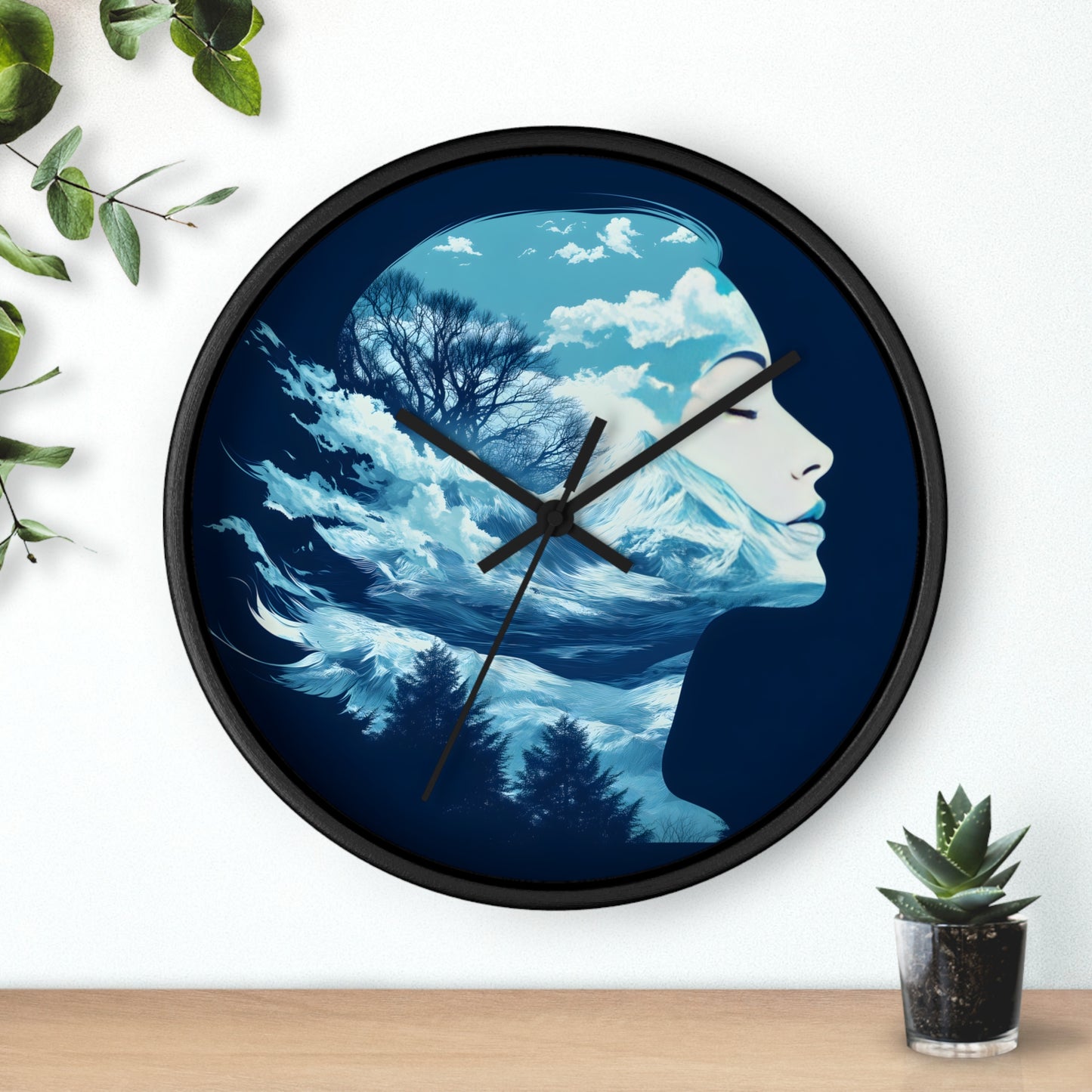 "Creation’s Wonder" Wall Clock – Beauty of God’s Design