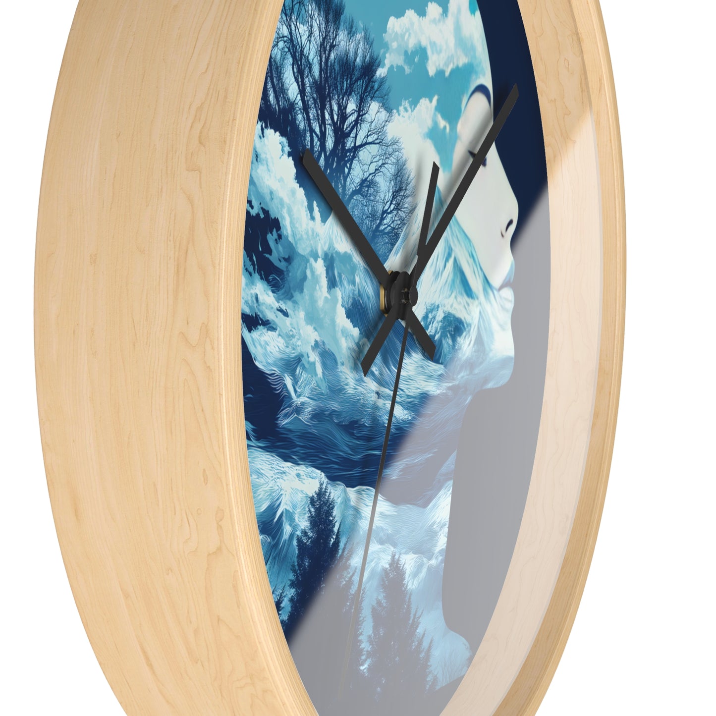 "Creation’s Wonder" Wall Clock – Beauty of God’s Design