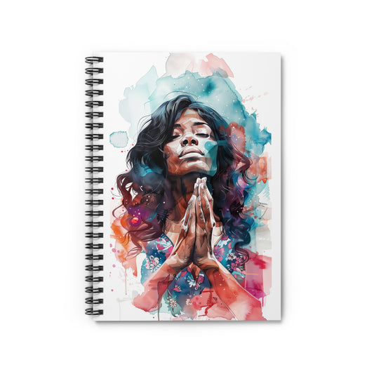 Prayer Spiral Notebook - Ruled Line (Psalm 148:7)