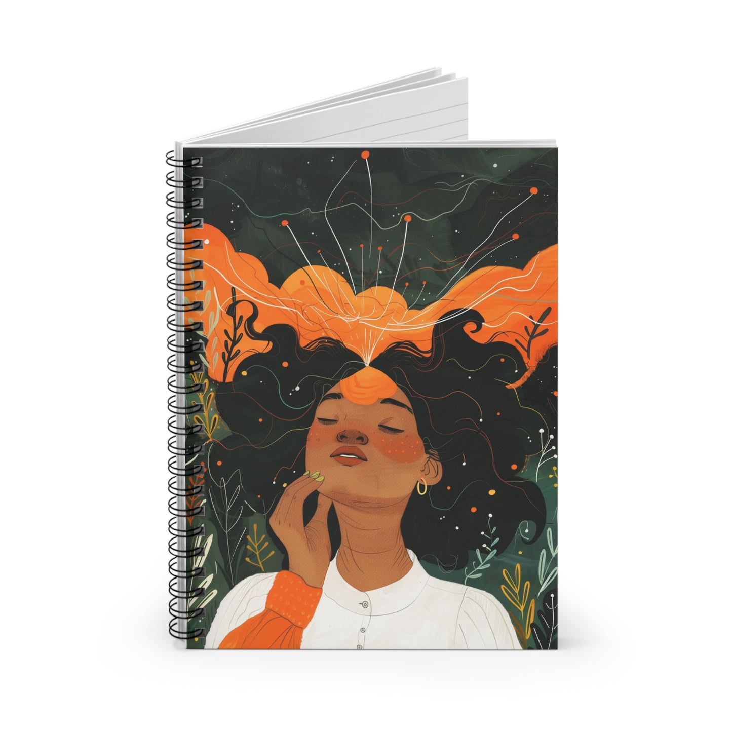 "Sacred Overflow" Spiral Notebook - Ruled Line