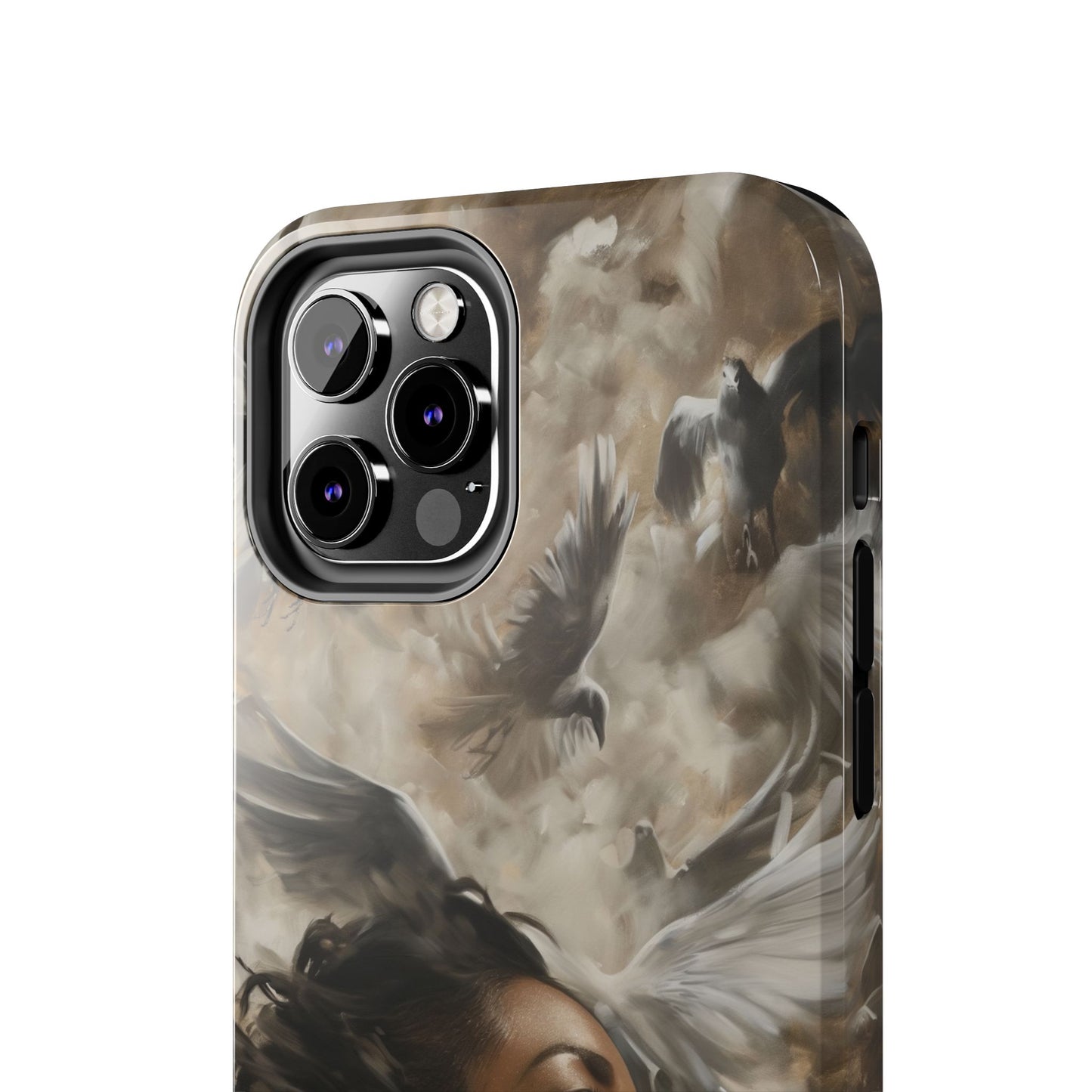 "Under His Wings" Phone Case - Psalm 91:4