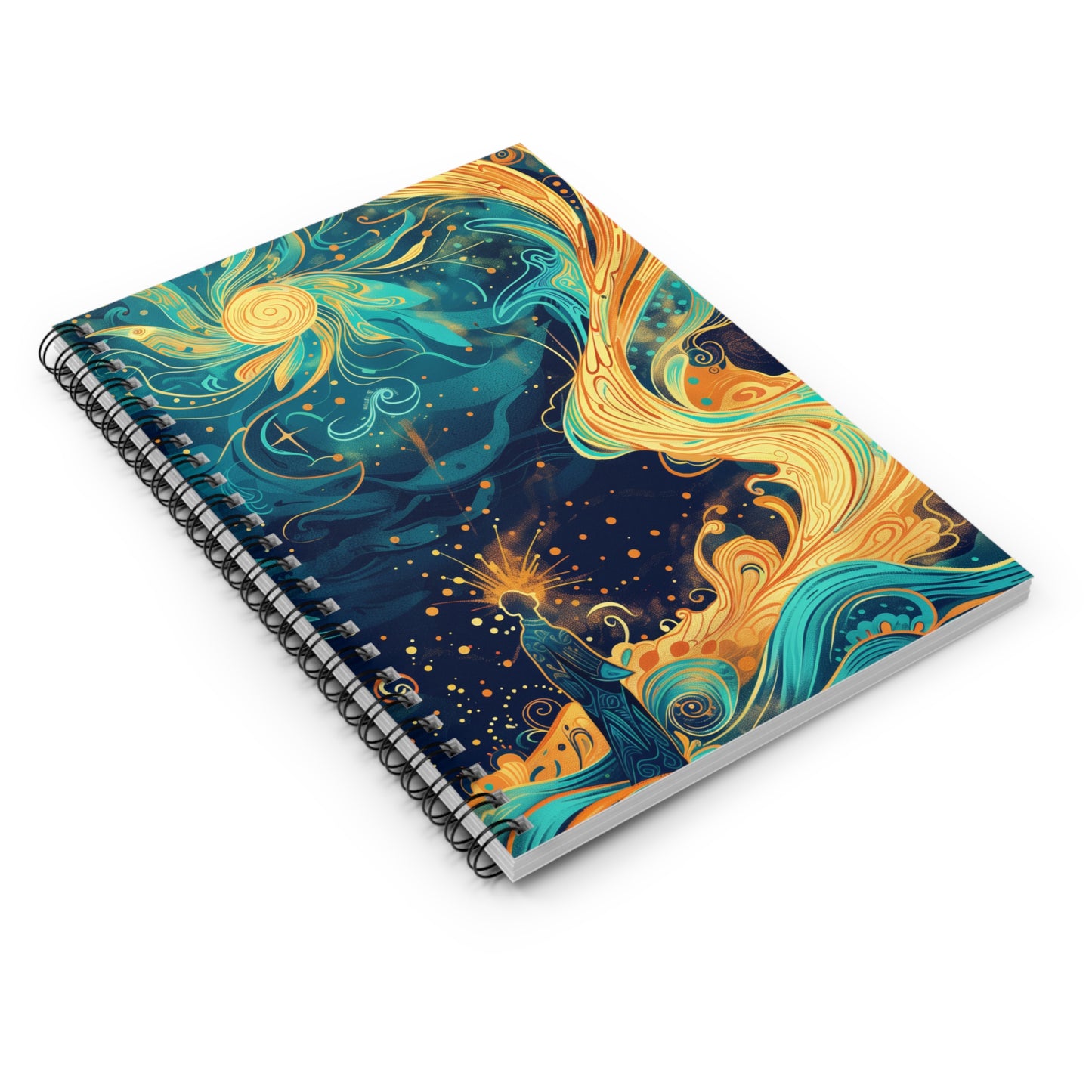 "Glory of the Heavens" Spiral Notebook – Ruled Line