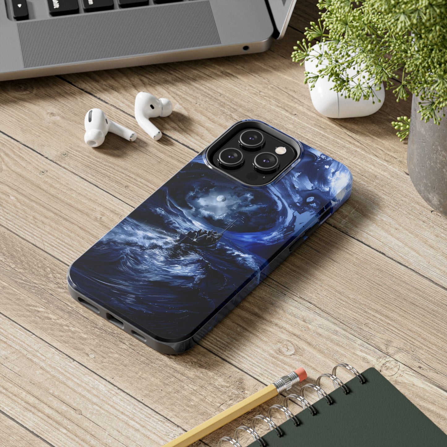 "The Tempest Calmer" Phone Case - Jesus Calming the Storm