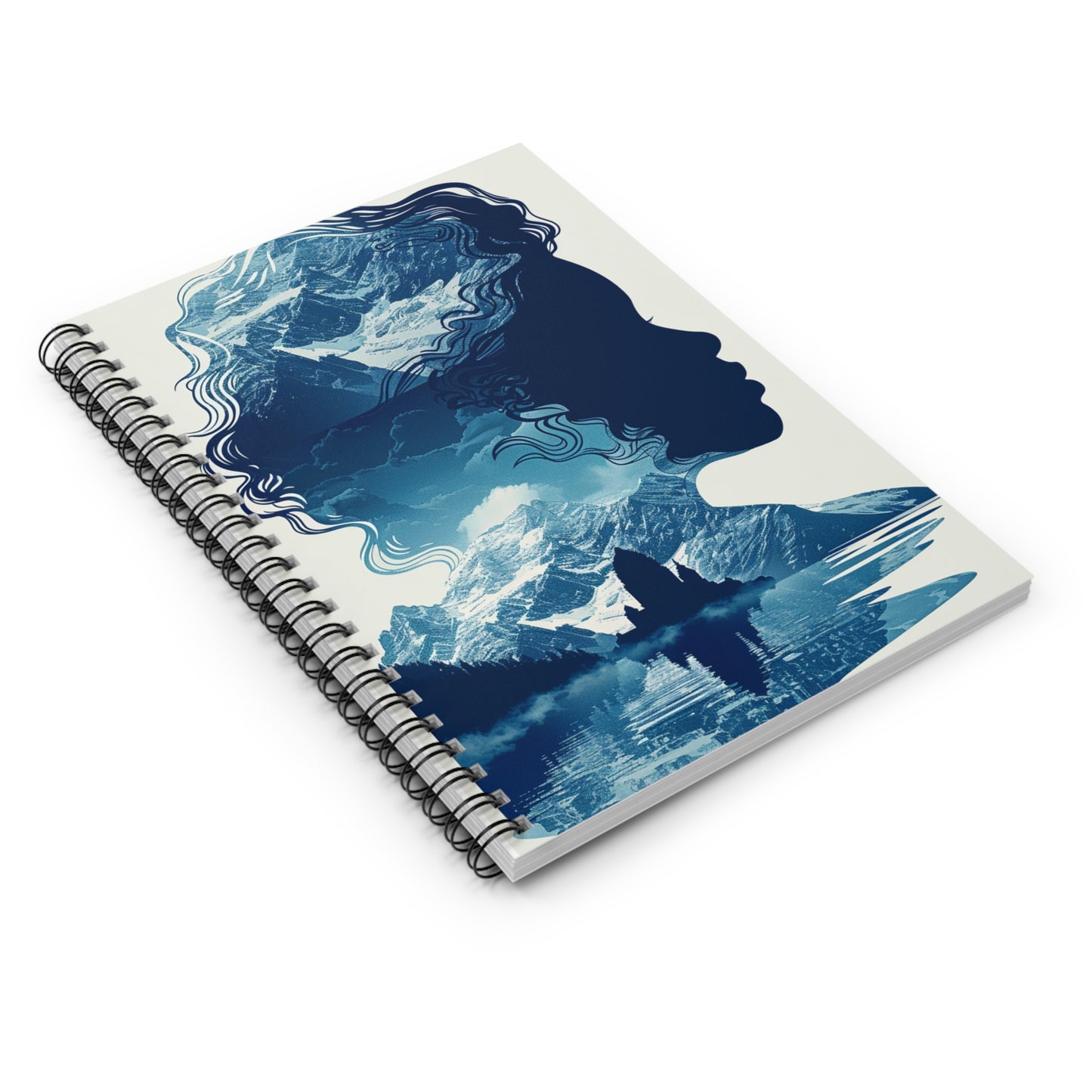 "The Lord is Watching Over Me" Spiral Notebook - Ruled Line