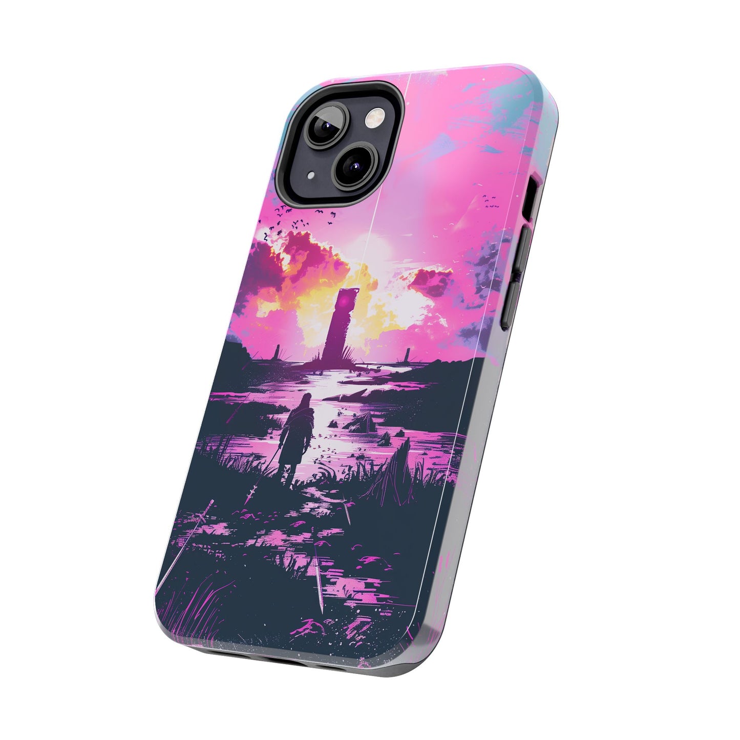 "Peace to the Ends of the Earth" Phone Case - Psalm 46:9